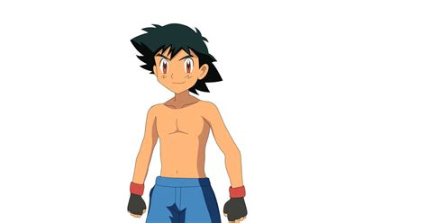 ash ketchum naked|Character: ash ketchum